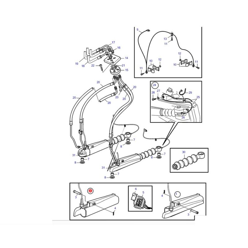SENSOR ASSEMBLY STARBOARD