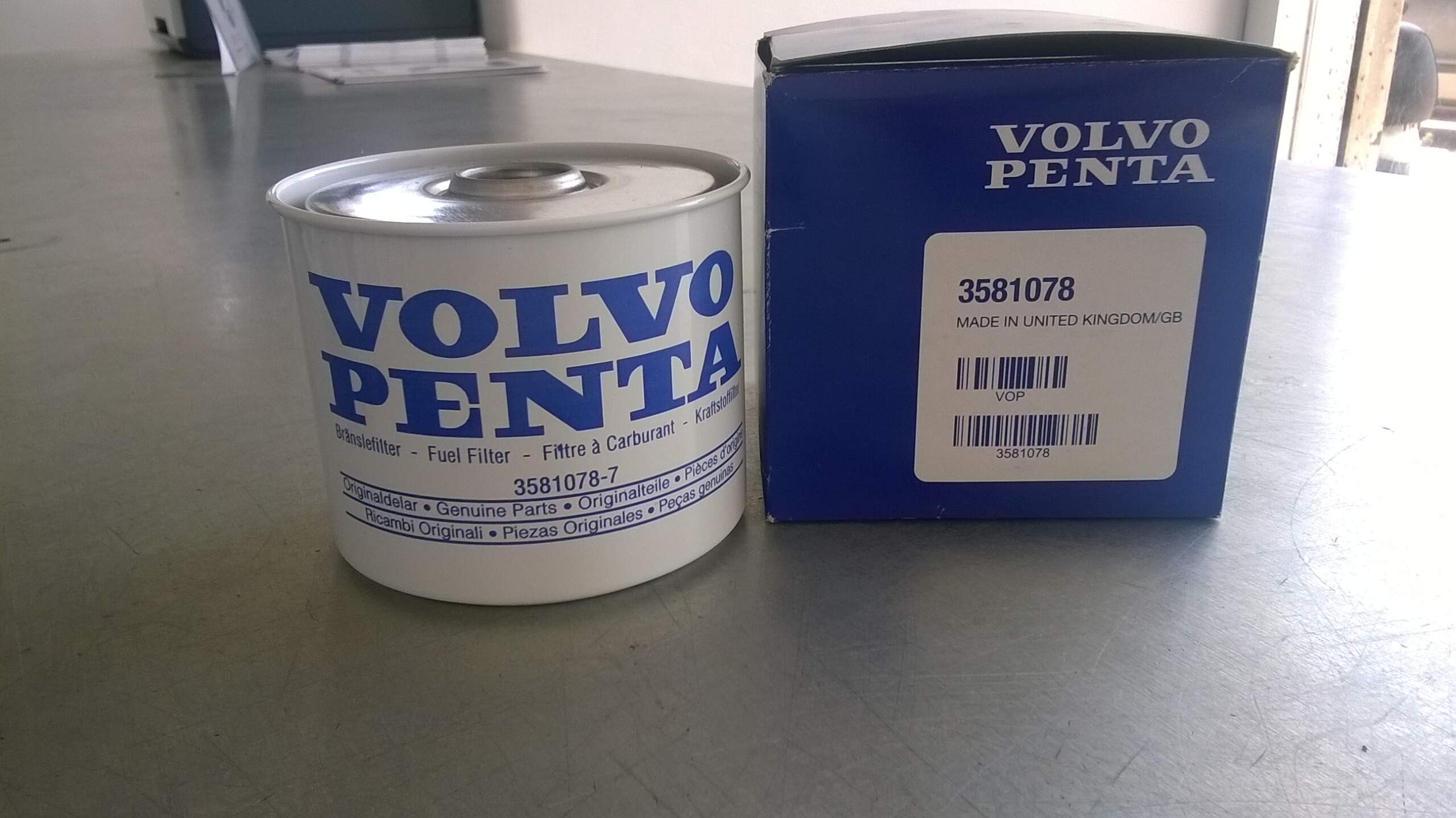 Filtro gasolio Volvo Penta 858201, 3581078